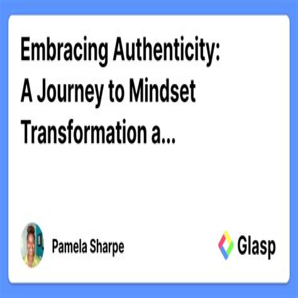 A Journey Of Authenticity And Inclusivity