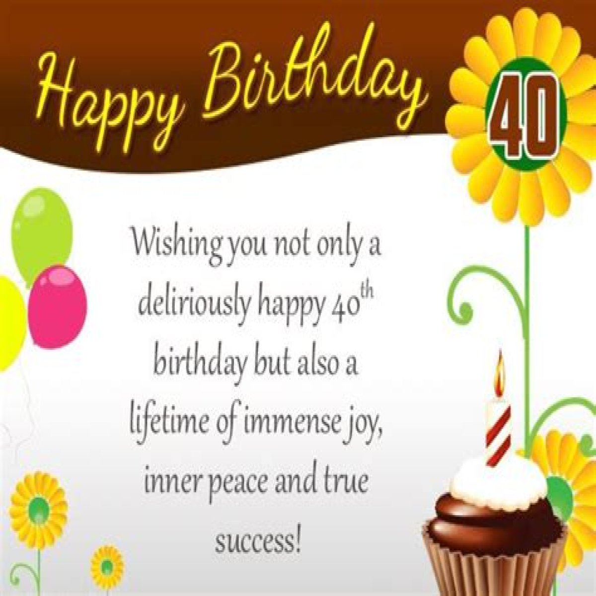 Celebrating 40 Years: Heartfelt Happy Birthday Wishes