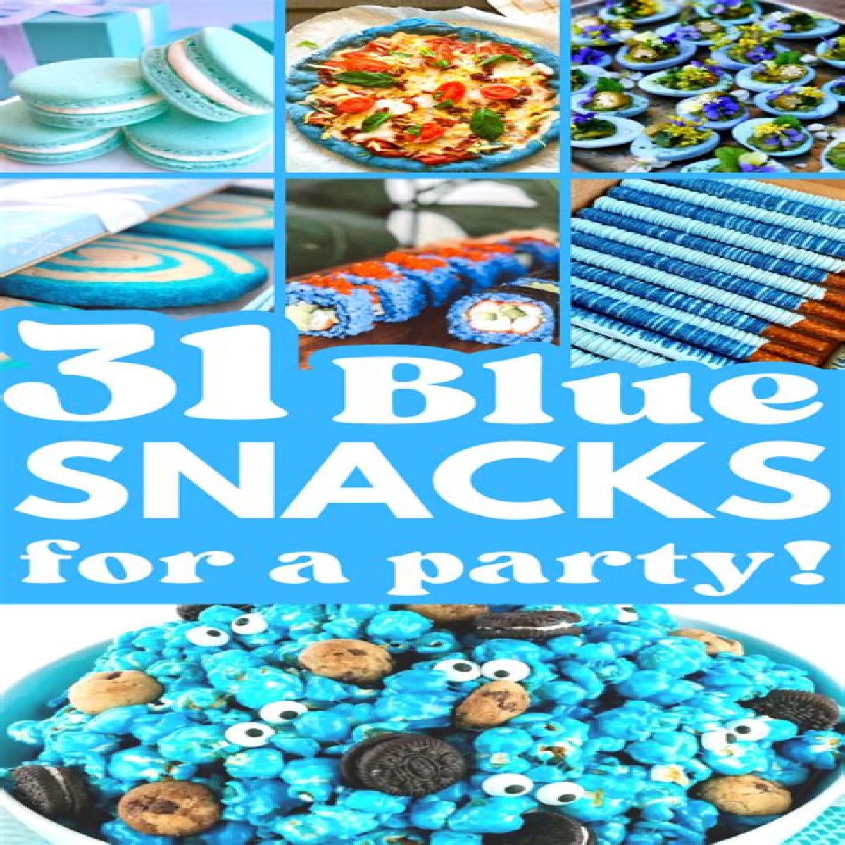 Discover The Enchanting World Of Blue Themed Snacks