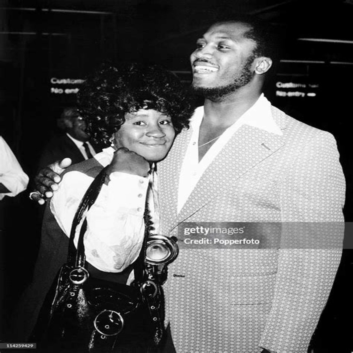  Joe Frazier’s wife Florence Frazier 