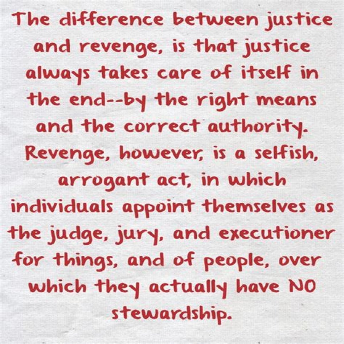 Privacy, Revenge, And Justice Revealed