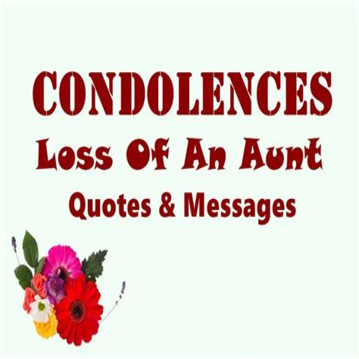 Quotes About The Loss Of An Aunt