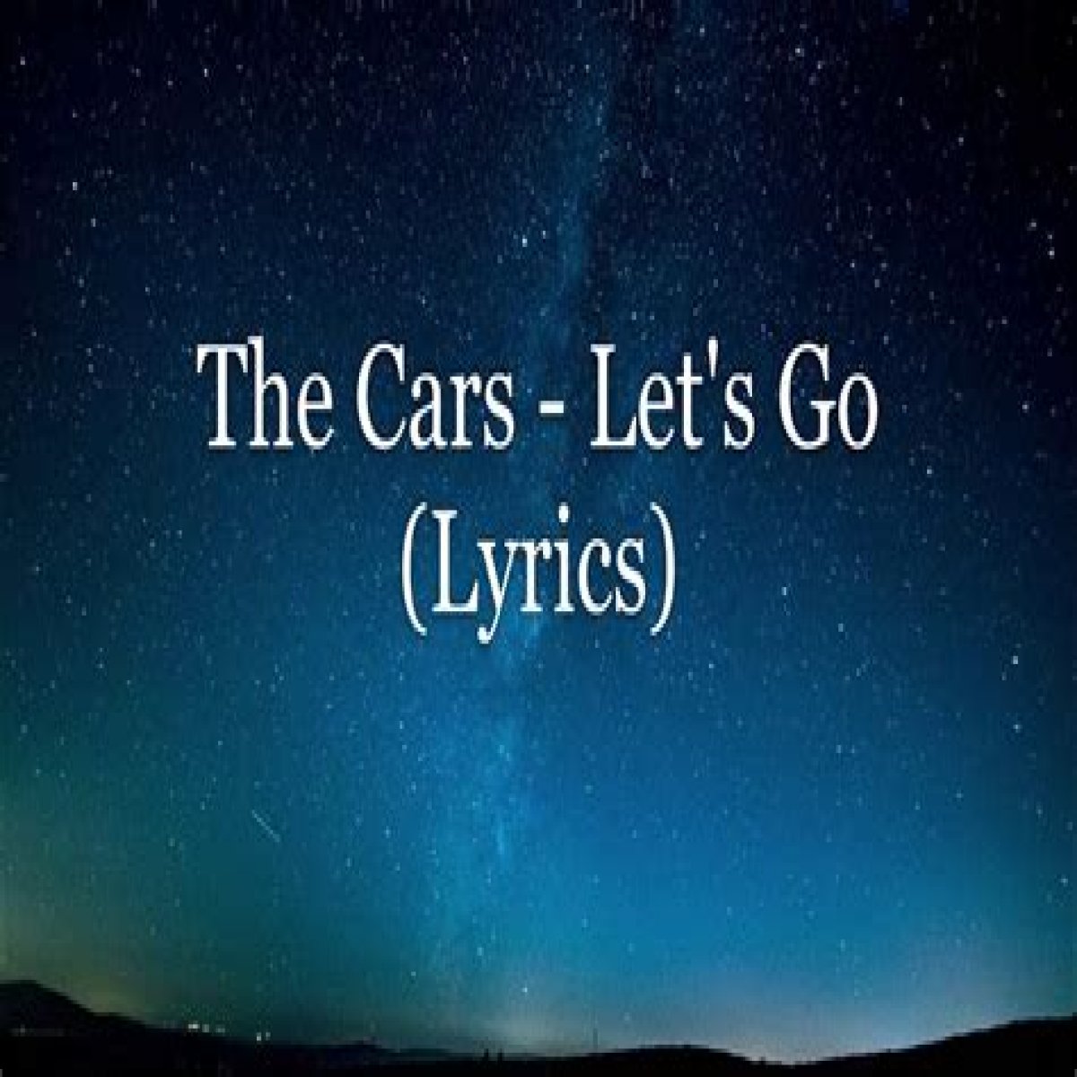 Revving Up The Excitement: Exploring The "Let's Go Lyrics Cars"