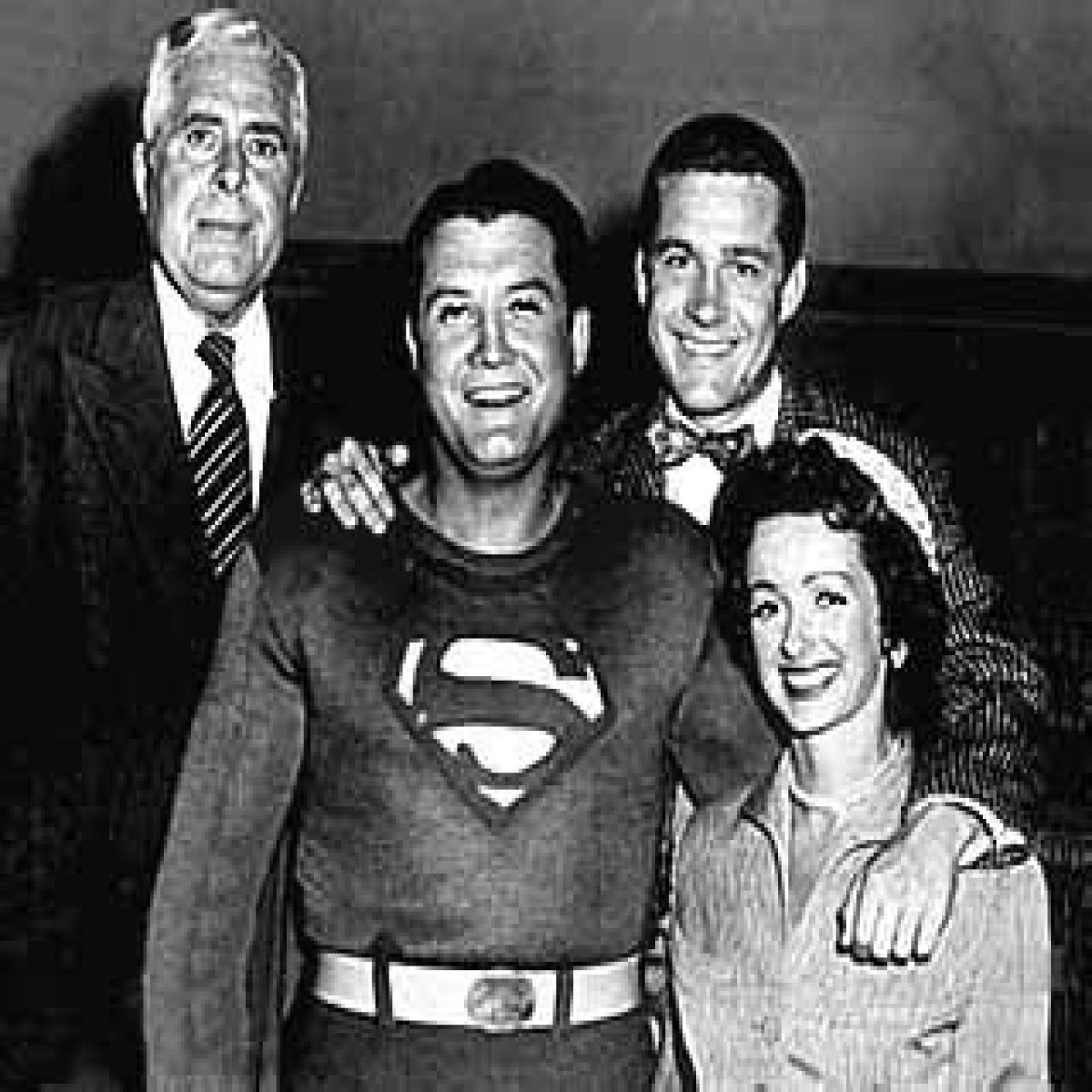 The Dynamic Ensemble Of The Adventures Of Superman Cast
