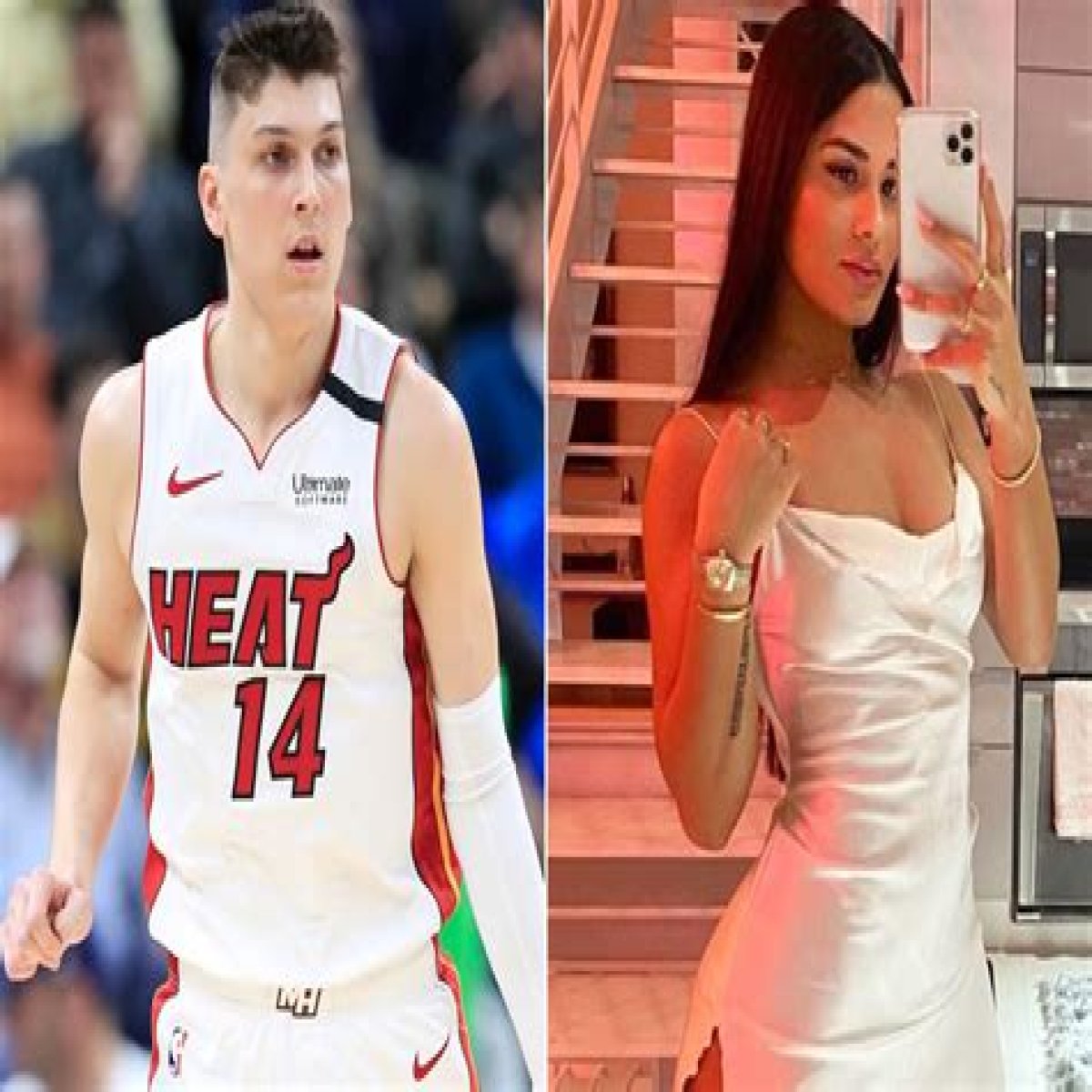  Tyler Herro’s girlfriend Katya Elise Henry 