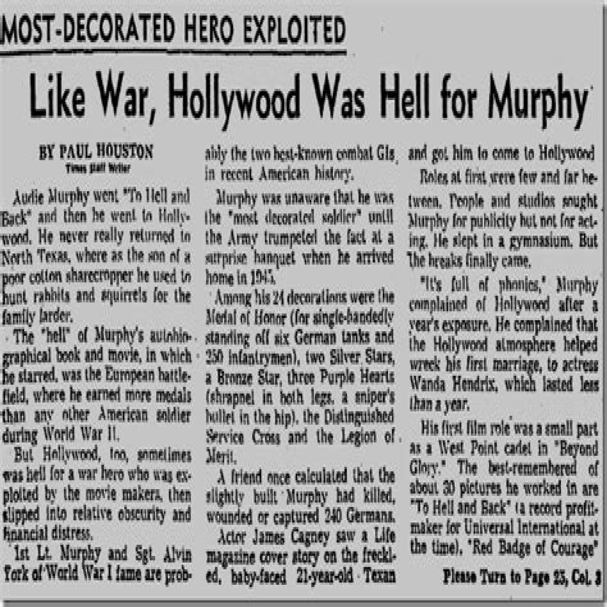 Unraveling The Mystery: How Did Audie Murphy Die?