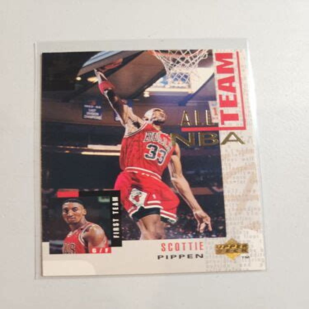 Unveiling The Legacy Of The Scottie Pippen Upper Deck 1994 Card