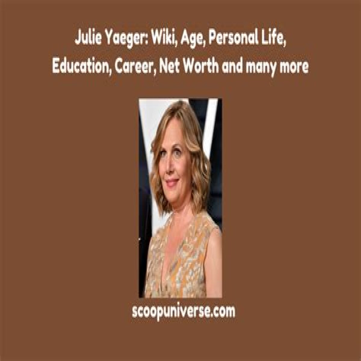 Unveiling The Life Of Julie Yaeger: A Wikipedia Overview